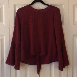 Barely worn 1.State long-sleeve blouse size small